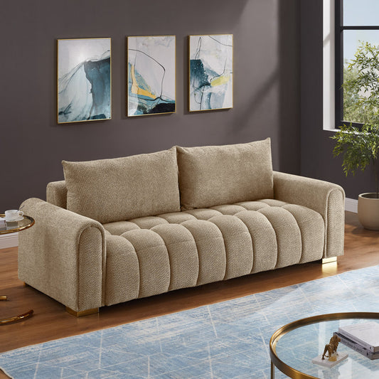 Loveseat Sofa, Comfortable Thick Cushion Living Room Couch