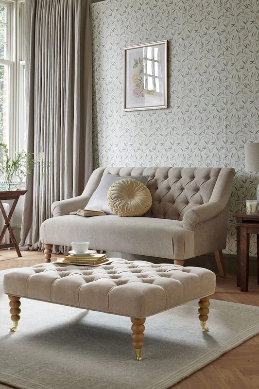 Bianca Linen 2 Seater Sofa